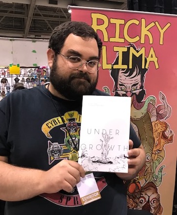 Ricky Lima reveals new 'Under Growth' graphic novel at comic book ...
